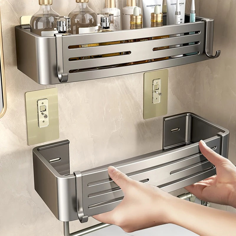 étagère murale pour salle de bain design sans perçage