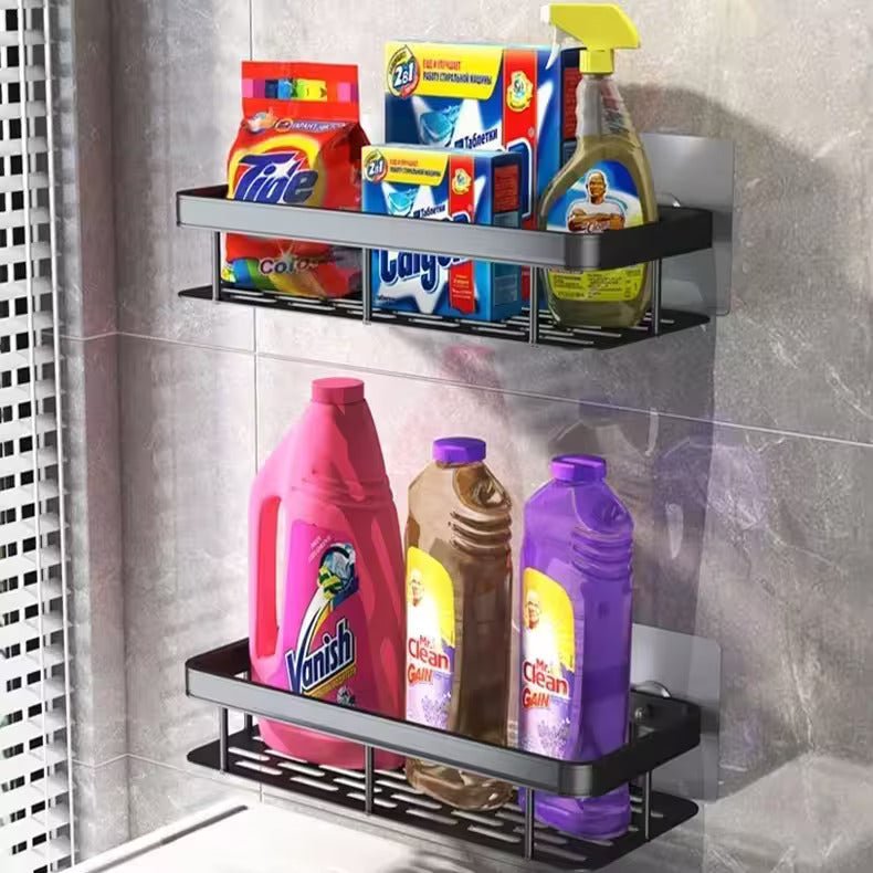 étagère murale pour salle de bain solide