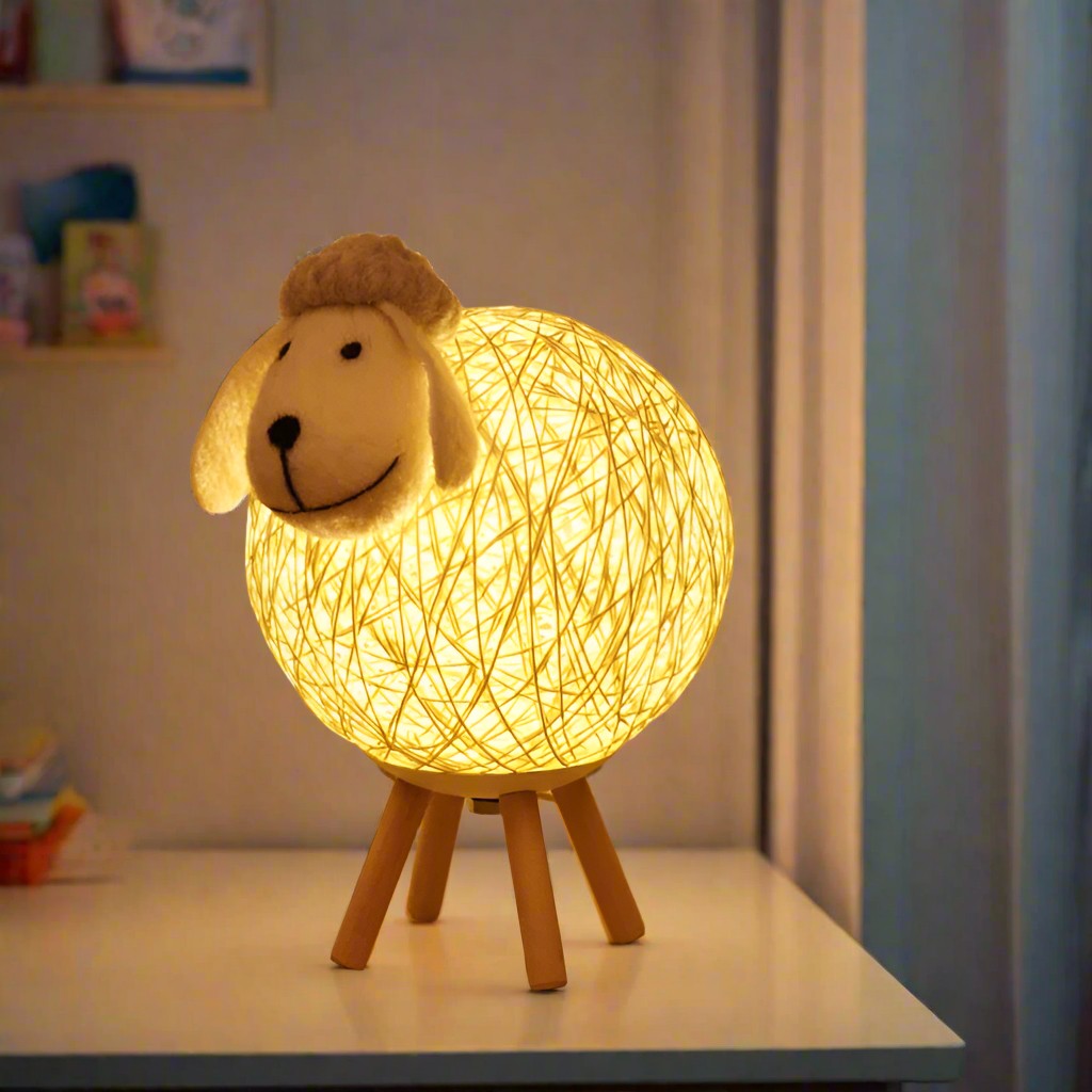 lampe de chevet mouton calme