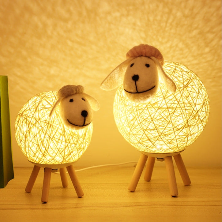 lampe de chevet mouton décorative