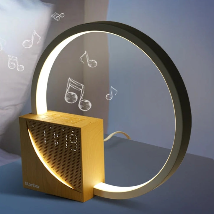 lampe de chevet tactile avec horloge et alarme