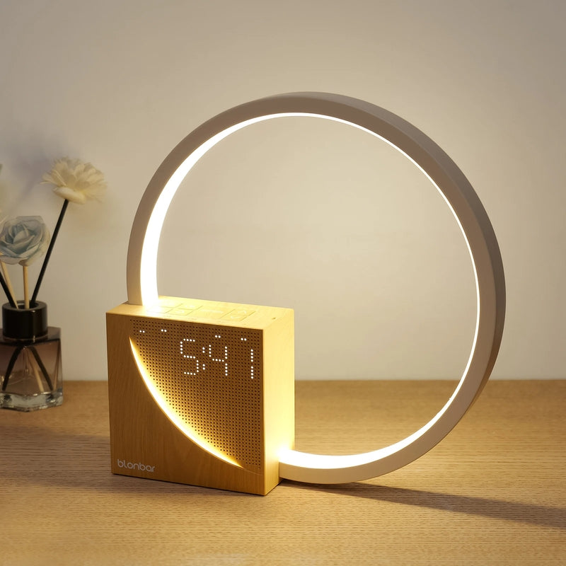 lampe de chevet tactile avec alarme