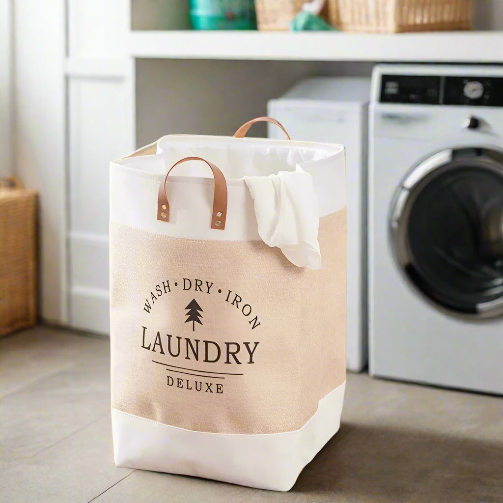panier à linge design buanderie