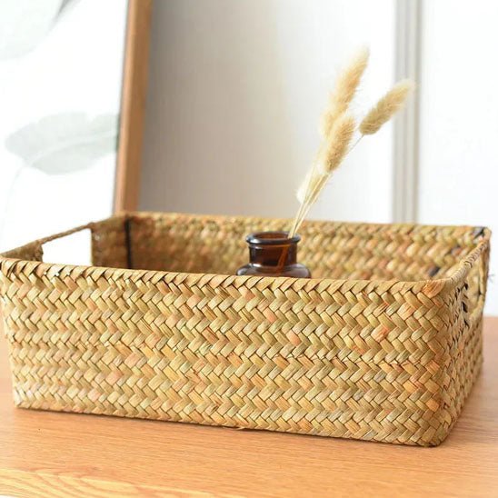 panier de rangement salle de bain meuble
