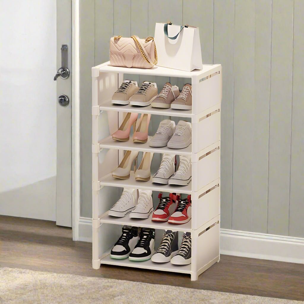 rangement chaussures double 5 casiers