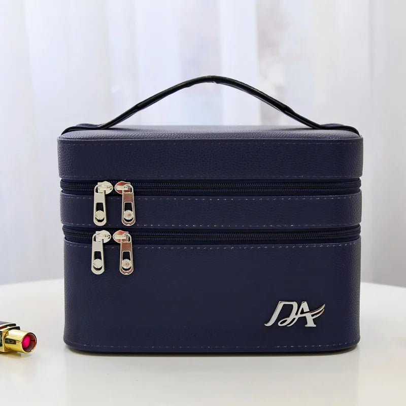 trousse de toilette femme marine