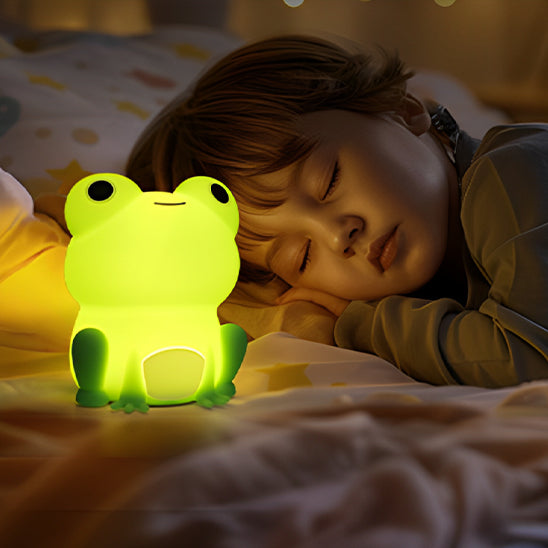 veilleuse bébé grenouille chambre enfant