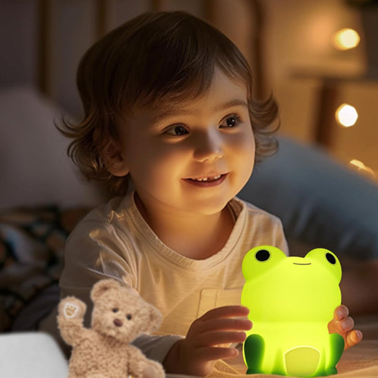 veilleuse bébé jolie grenouille