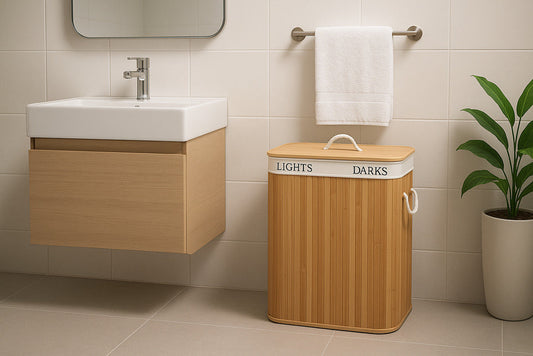 Panier à linge bambou : Un rangement écologique, solide et décoratif
