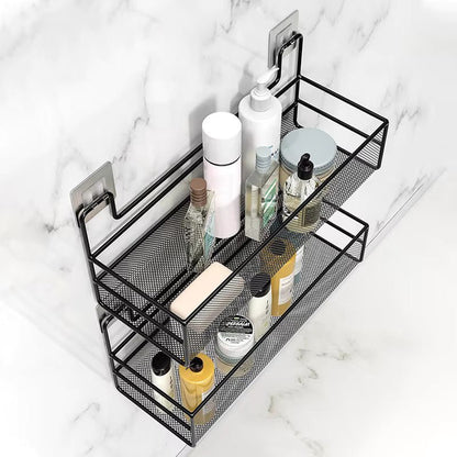 étagère murale de salle de bain drainage
