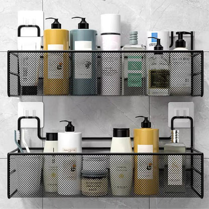 étagère murale pour salle de bain fonctionnelle