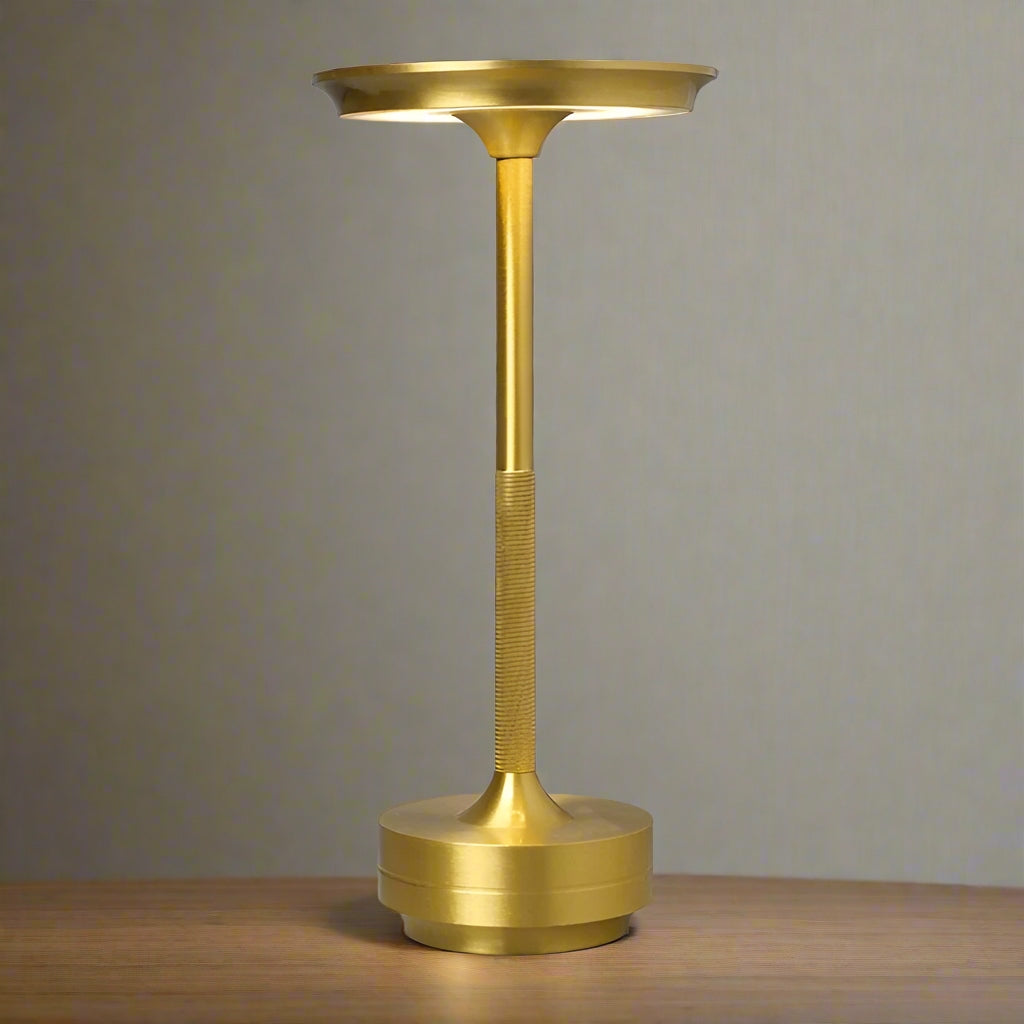 lampe de chevet design or