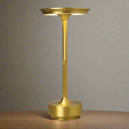 lampe de chevet design or