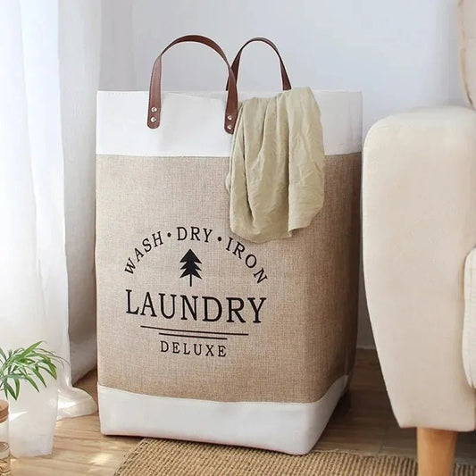 panier à linge design salon