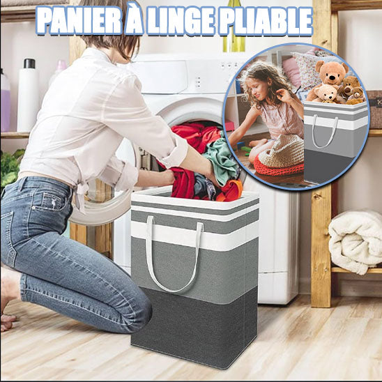 panier à linge pliable