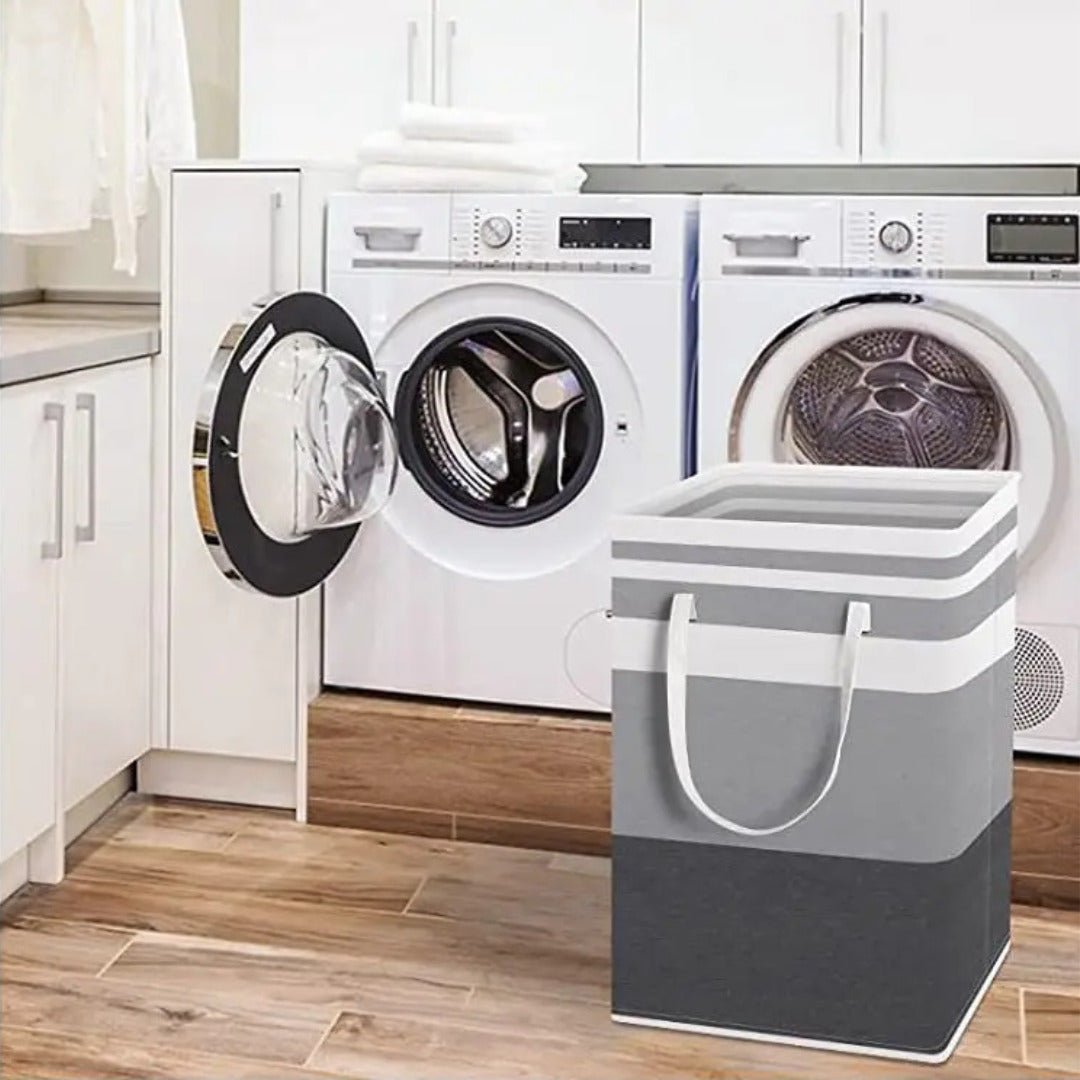 panier à linge salle de lavage