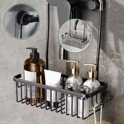 panier de rangement salle de bain pratique produits douche