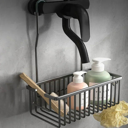 panier de rangement salle de bain sans perçage produits douche