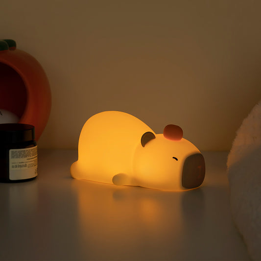 veilleuse bébé capybara