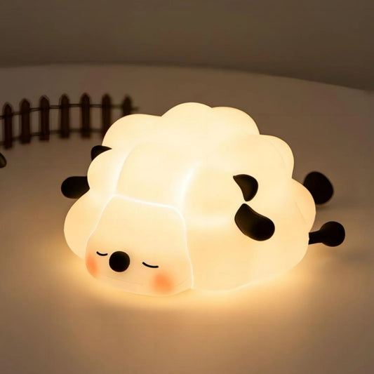 veilleuse enfant mouton